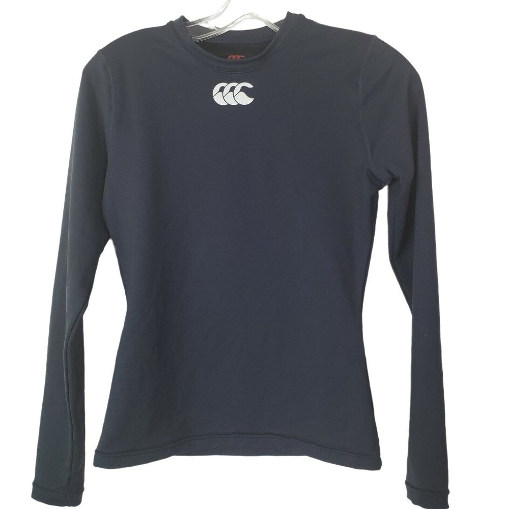 Women's Navy Long Sleeve Crew Tee